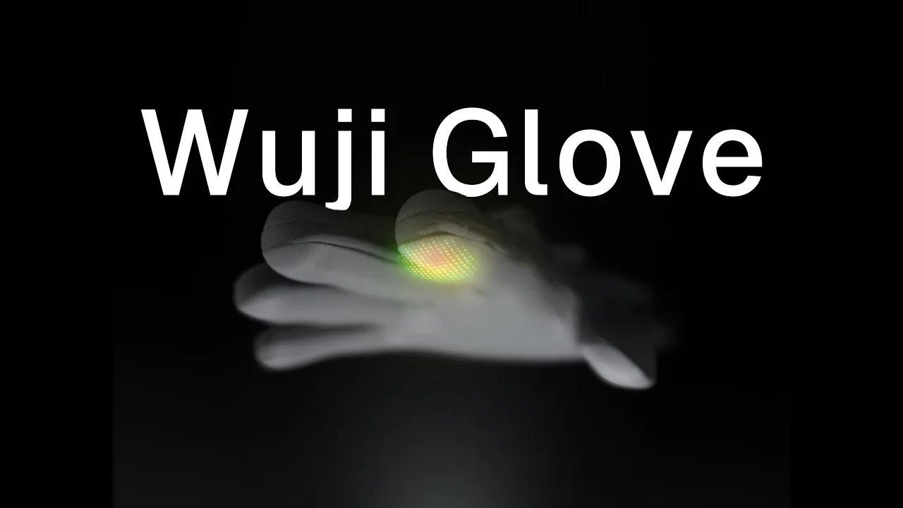 Wuji Teleoperation Glove — per-finger tracking for dexterous robot hands